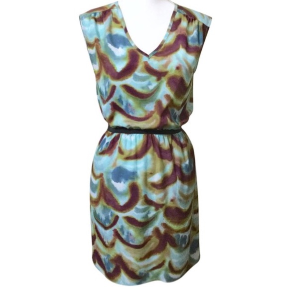 Ann Taylor LOFT Watercolor Dress - Picture 1 of 4